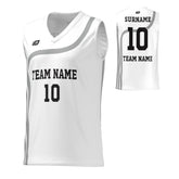 Basketball Jersey Pipes - White